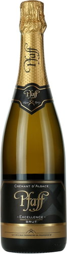 Crémant d'Alsace Excellence Brut Pfaff 0.75l 12% - Sparkling Wine - Main image