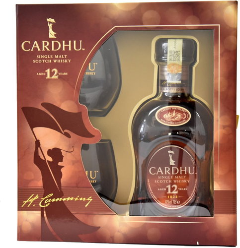Cardhu 12y 0.7l 40% + 2x Glass GB - Whisky - Main image