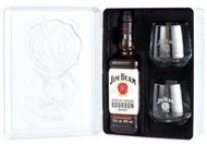 Jim Beam White 0,7l 40% + 2x glass tin GB - Whiskey