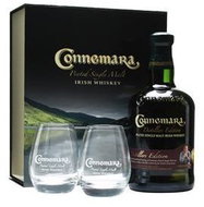 Connemara Peated 0.7l 43% + 2x Glass GB - Whiskey