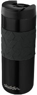 ALADDIN Easy-Grip Leak-Lock™ 470 ml-es matt fekete thermo bögre - Thermo bögre