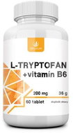 Allnature L-tryptophan 60 Tablets 200mg/2,5mg Vit B6 - Dietary Supplement