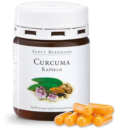 Sanct Bernhard Turmeric, 60 Capsules - Dietary Supplement - Main image