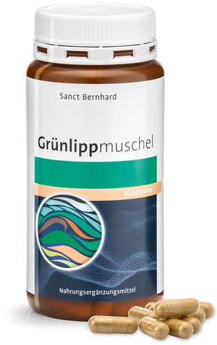 Sanct Bernhard Mussels 170 Capsules - Dietary Supplement - Main image