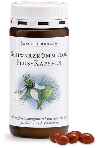Sanct Bernhard Egyptian Cumin 180 Capsules - Dietary Supplement - Main image