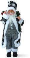 All4Customer Santa Claus silver 45 cm - Christmas Decoration