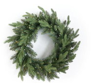 All4Customer Christmas wreath classic 50 LED 60 cm - Wreath