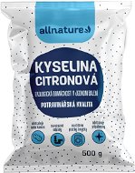 Allnature Kyselina citronová 500 g - Ekologický čistiaci prostriedok