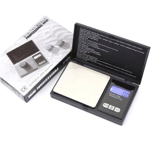 Alum Pocket digital scale Professional 500/0.1g - Kitchen Scale - Main image