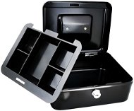 Alum Príručná pokladnica 20 × 16 × 9 cm čierna - Pokladňa