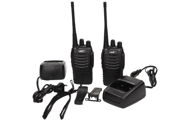 Alum L&Z with charging stations - 2 pcs SF-06010 - Walkie-Talkies