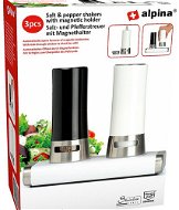 Alpina Salt + Pepper - Magnetic opening 15 x 9 x 13cm - Spice Shaker