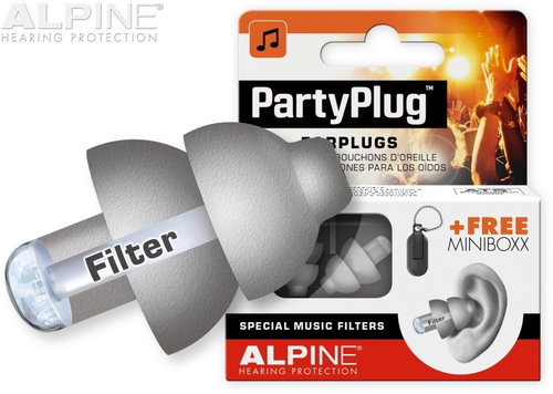 ALPINE PartyPlug Silver Gray - Earplugs - Main image