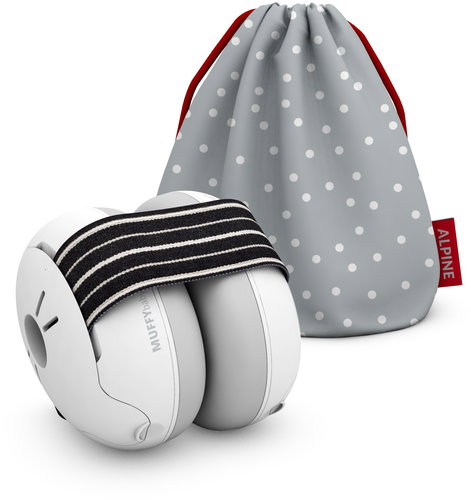 Alpine Muffy Baby Black - Hallásvédő - Fő fotó