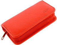 ALPEN Manicure set Nickel leather, red - Manicure Set
