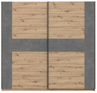 Forte Chanton BLQS928E1-C964 dub artisan/šedá - Wardrobe