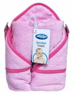 Playgro - Baby towel with hood pink - Children's Bath Towel