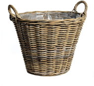 ALTX Proutěný koš kubu ratan 50 × 40 cm - Flower Pot