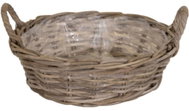ALTX Proutěná miska kubu ratan 25 × 13 cm - Flower Pot