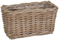 ALTX Proutěný kubu ratan 30 cm - Flower Box