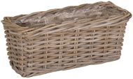 ALTX Proutěný kubu ratan 40 cm - Flower Box