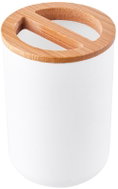 Altom Plastic toothbrush cup white, 7 × 10,5 cm - Toothbrush Holder Cup