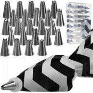 Set of pastry tips and decorating bag - Cake Decorating Tool