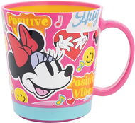 Alum Bezpečný plastový hrnek 410 ml - Minnie Mouse Flower Power - Hrnek