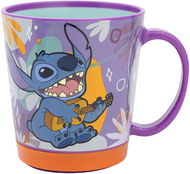 Alum Bezpečný plastový hrnek 410 ml - Stitch Aloha - Hrnek