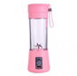 Přenosný USB smoothie maker - růžový - Stolní mixér