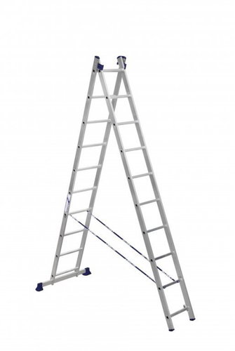 ALUMET 2-piece ladder HL2 5210 EUK 2 × 10 rungs - Ladder - Main image
