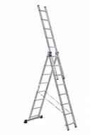 ALUMET 3-piece ladder HL3 5308 EUK 3 × 8 rungs - Ladder