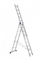 ALUMET 3-piece ladder HL3 5311 EUK 3 × 11 rungs - Ladder
