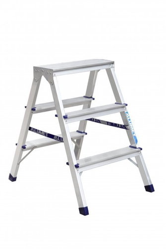 ALUMET Reversible steps AD7203 EUK 2 × 3 - Stepladder - Main image