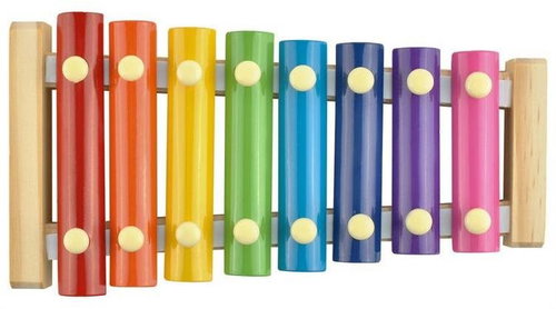 Xylophone Children's Colored Cymbals - Percussion - Main image