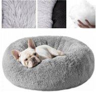 Fluffy dog bed 60cm - grey - Bed
