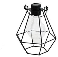 Decorative solar lamp in the shape of a grid - square - Lantern