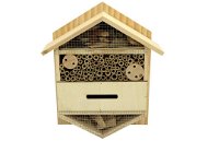 Alum Hexagon-shaped insect hotel - 33,5 × 28 × 10cm - Insect Hotel