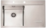 ALVEUS Pure40 - left - Stainless Steel Sink