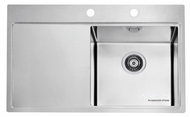 ALVEUS Pure 40 - Right - Stainless Steel Sink