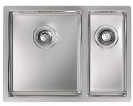 ALVEUS Quadrix 120 - FS left - Stainless Steel Sink