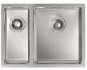 ALVEUS Quadrix 120 - FS right - Stainless Steel Sink