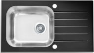 Alveus Altone 20 Black - Glass Sink