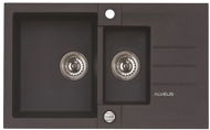 Alveus Rock 70-G 91 Black - Granite Sink