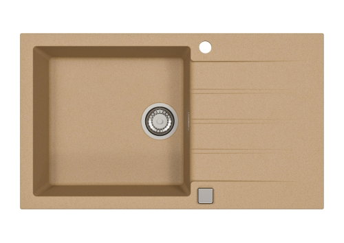 ALVEUS Cadit 40 G 55 Beige - Granite Sink - Main image