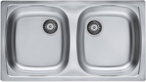ALVEUS Basic 160 fi 90 - Stainless Steel Sink - Main image