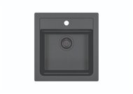 Alveus Atrox 20 91 Black Addition - Granite Sink