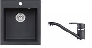 ALVEUS Cortina 20 91 + ALVEUS NINA 55 - Kitchen Sink and Tap Set