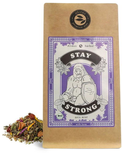 Alveus Stay Strong ORGANIC, aniseed and mint 100 g - Tea - Main image