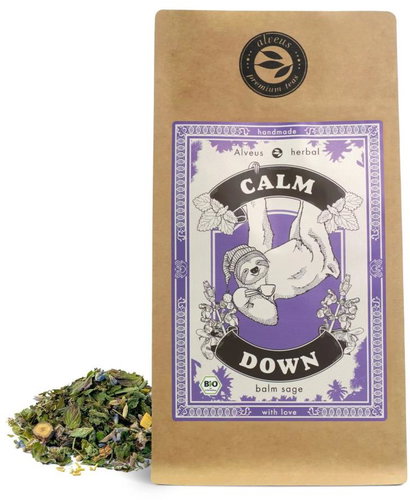 Alveus Calm Down ORGANIC, lemon balm with sage flavour 100 g - Tea - Main image